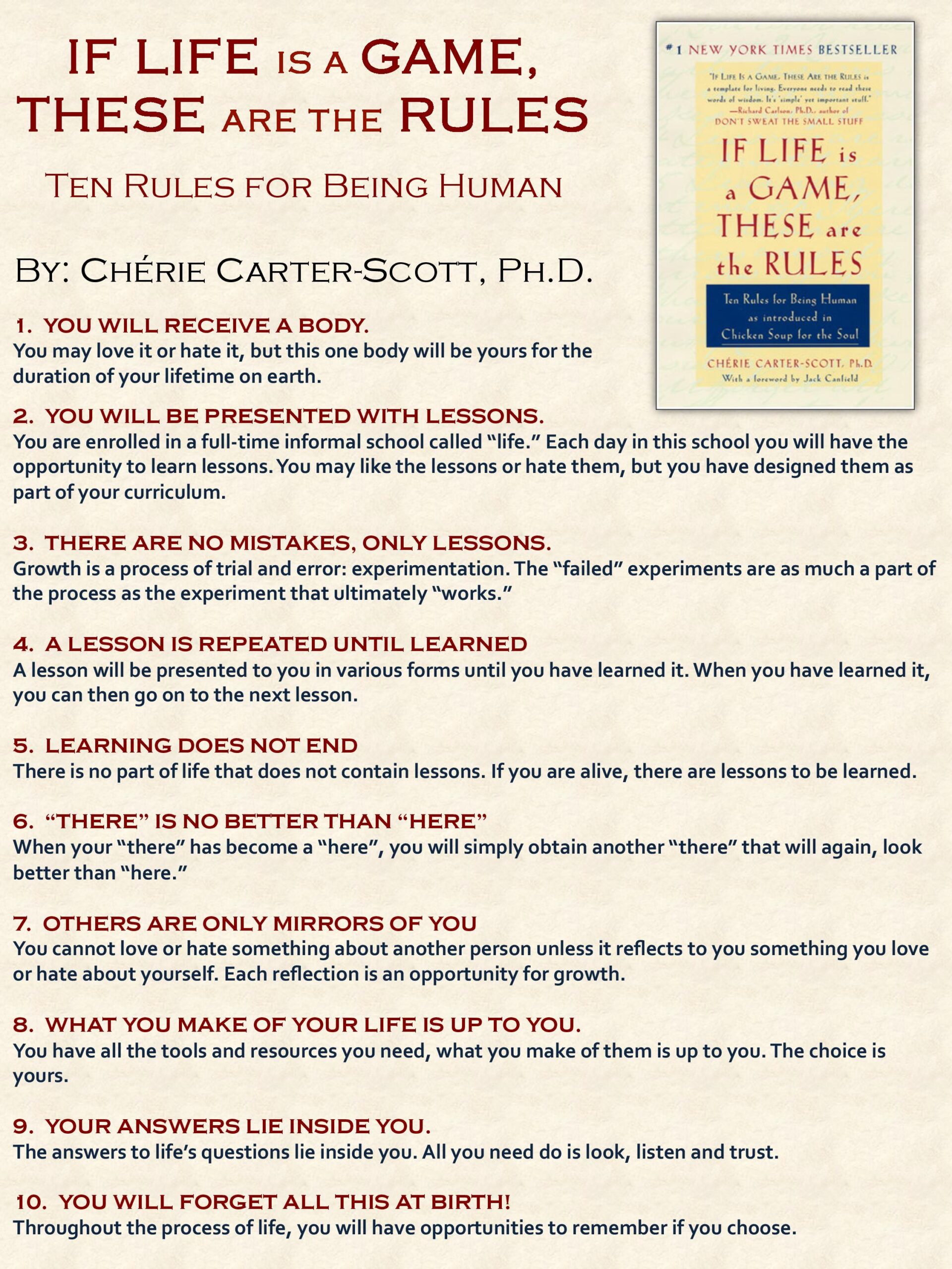 Rules Human