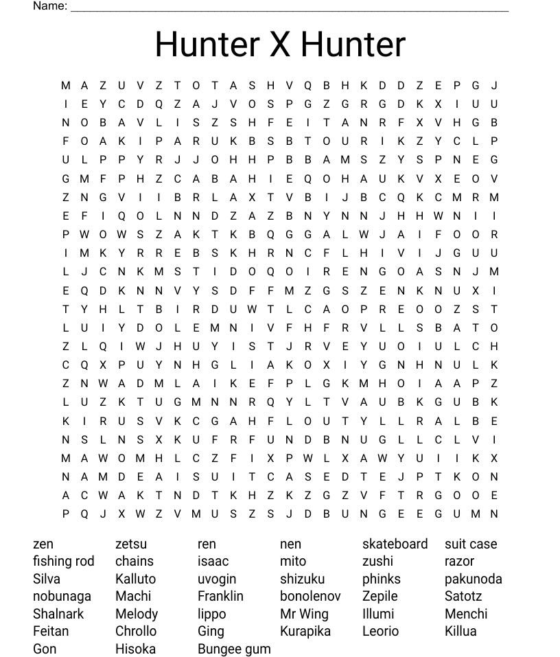 Words Hunter